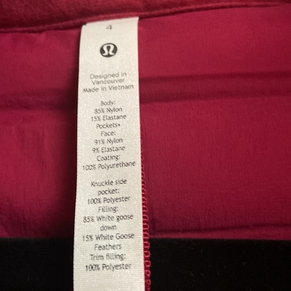 NWT Lululemon Pack it down Long Jacket - Picture 2 of 13